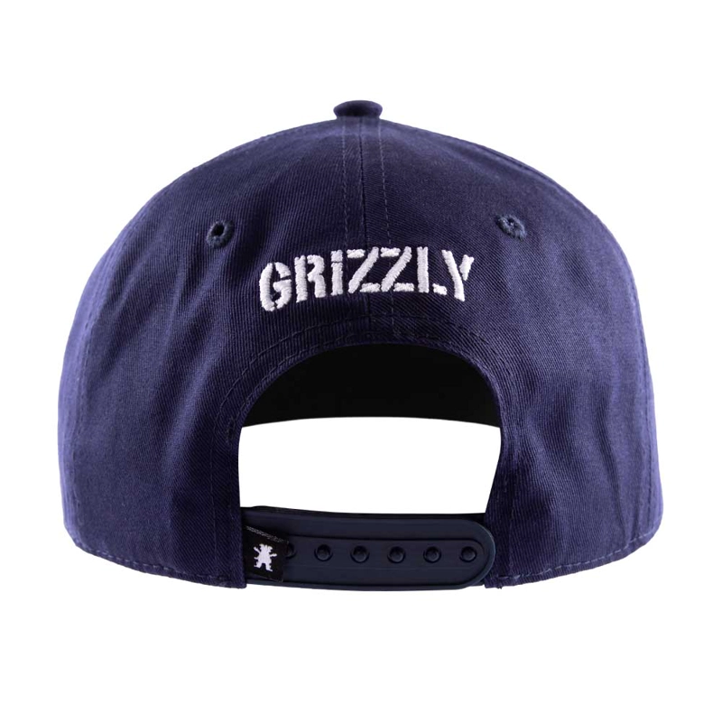 JOCKEY AZUL GRIZZLY GRIPTAPE SNAPBACK OG BEAR GRIZZLY - 6
