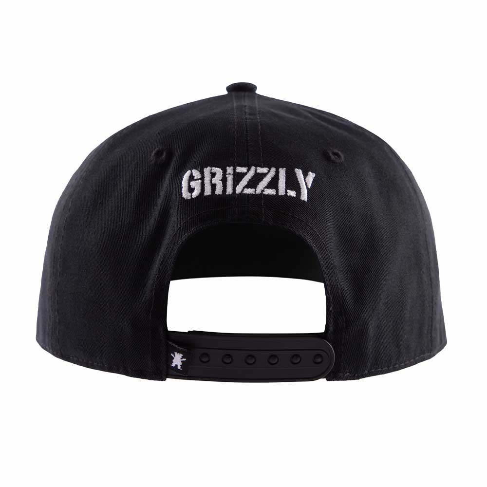 JOCKEY NEGRO GRIZZLY GRIPTAPE SNAPBACK OG BEAR GRIZZLY - 6