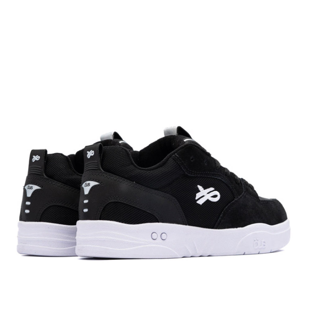ZAPATILLA OUS FLUENTE PTO BRANCO PRETO ESSENCIAL - 3