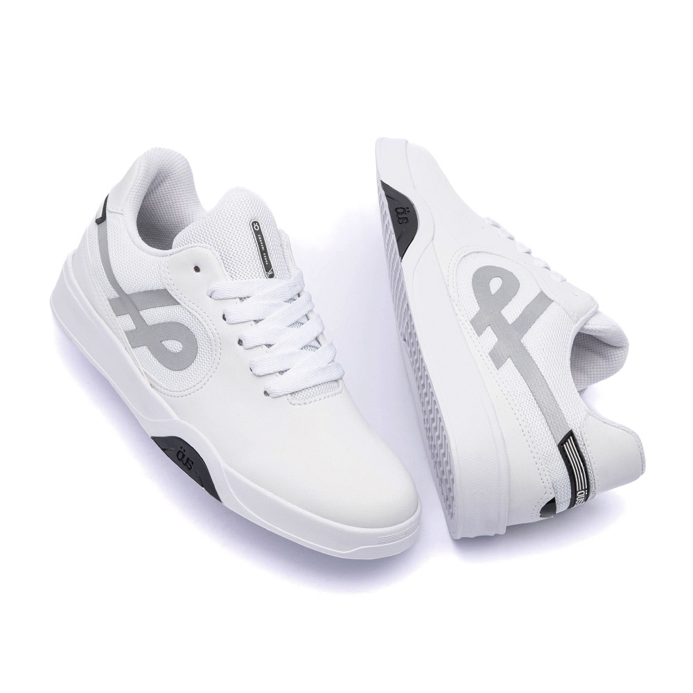 ZAPATILLA OUS IMIGRANTE BRANCO REFLEX PRETO - 4