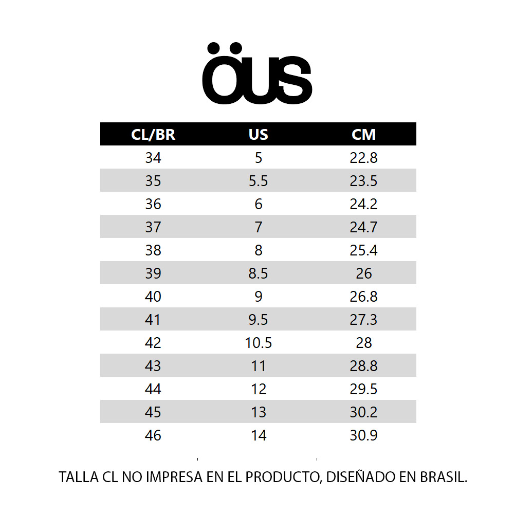 ZAPATILLA OUS IMIGRANTE BRANCO REFLEX PRETO - 5