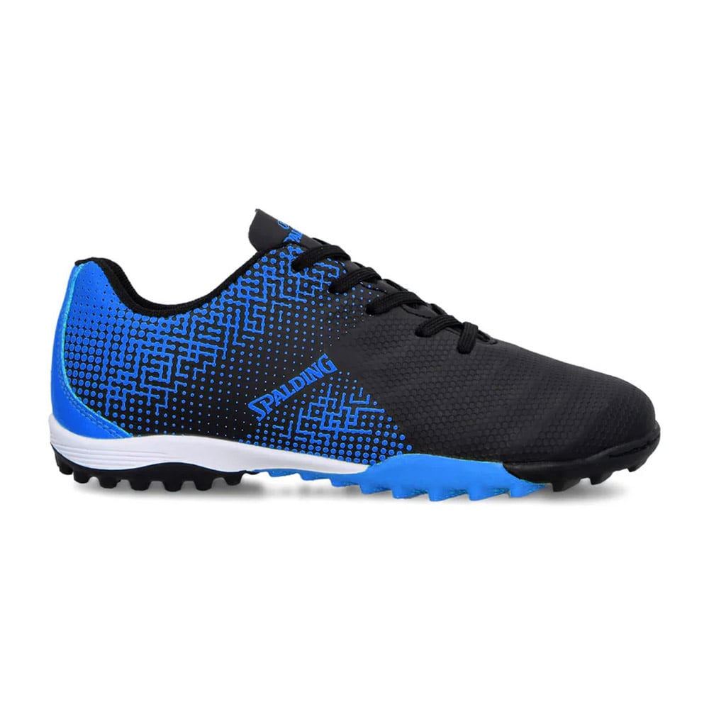 ZAPATILLA BABY FUTBOL TF INFANTIL SPEED AZUL NEON NEGRO - 1