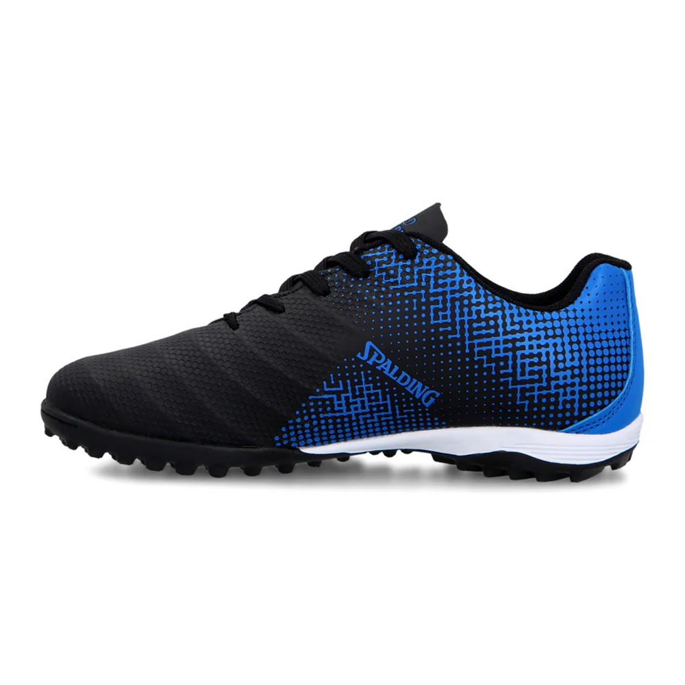 ZAPATILLA BABY FUTBOL TF INFANTIL SPEED AZUL NEON NEGRO - 2
