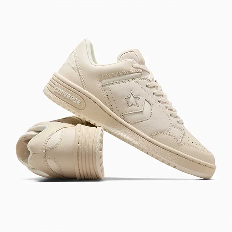ZAPATILLAS CONVERSE WEAPON LUX PACK CUERO BEIGE - 6