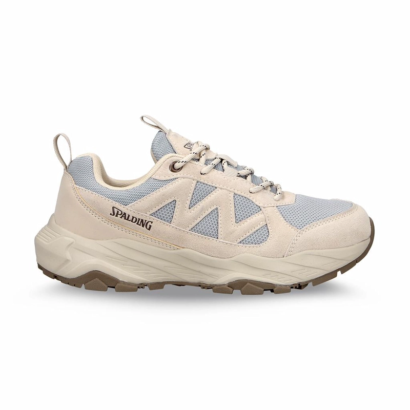 ZAPATILLAS MUJER SPALDING TRAIL BOULDER BEIGE - 1