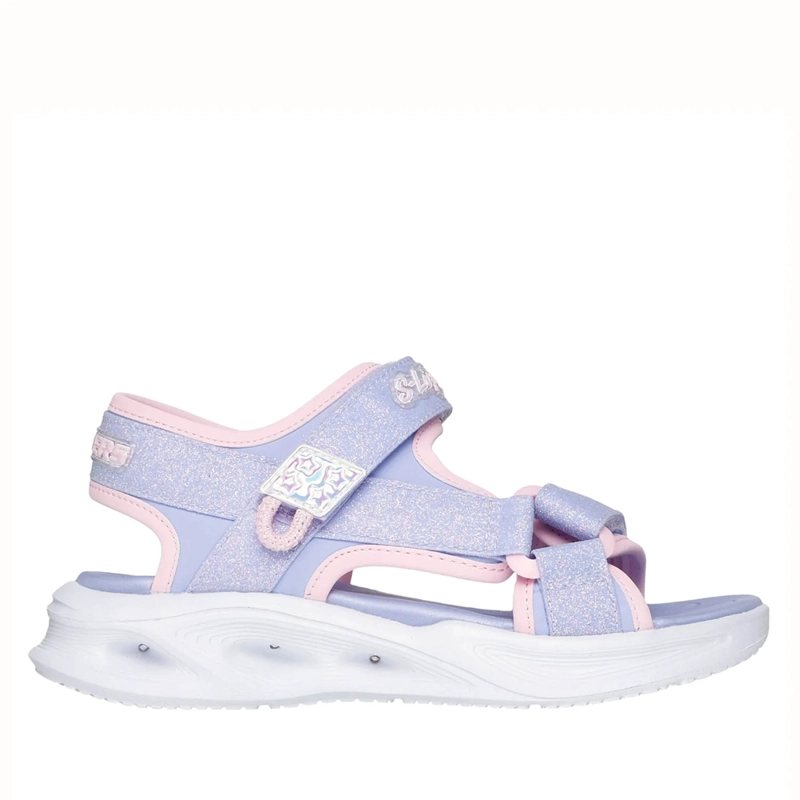 SANDALIA NIÑA SKECHERS SOLA GLOW 303024L-LVLP - 2