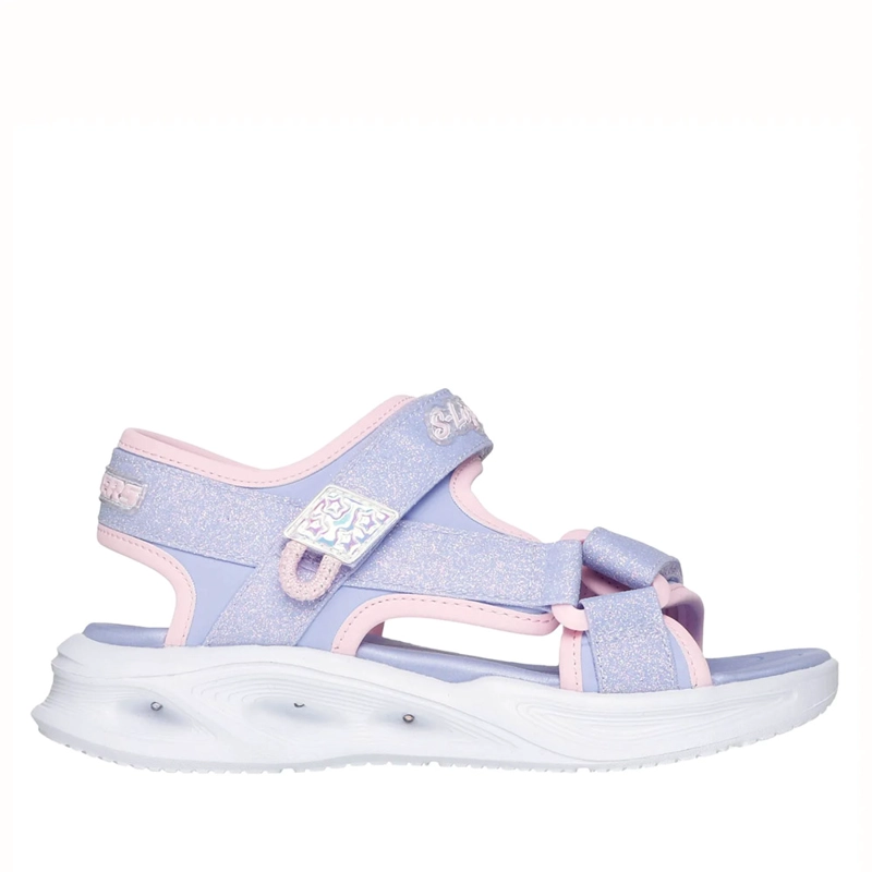 SANDALIA NIÑA SKECHERS SOLA GLOW 303024L-LVLP - 2