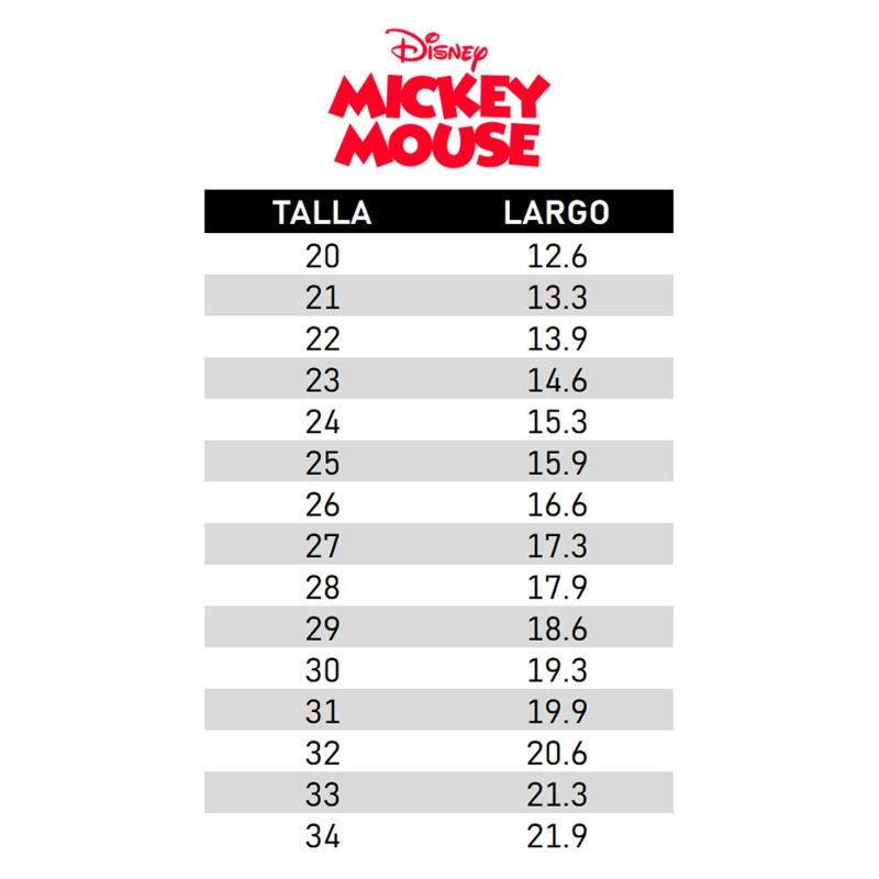 ZAPATILLAS NIÑO DISNEY MICKEY MOUSE AZUL DEPORTIVAS - 6