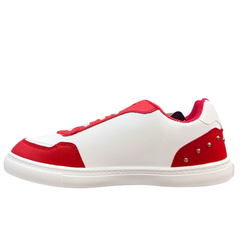 ZAPATILLAS NIÑA DISNEY MINNIE MOUSE BLANCA ROJO MODA - 2