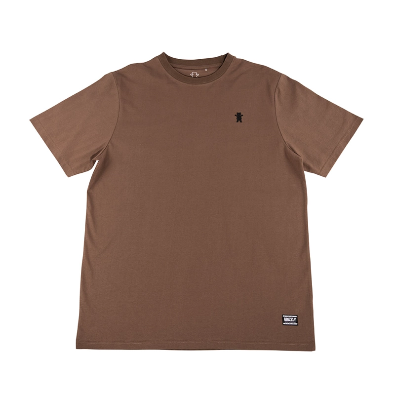 POLERA MANGA LARGA HOMBRE GRIZZLY GRIPTAPE EMBROIDERED OG BEAR NEGRO - 1