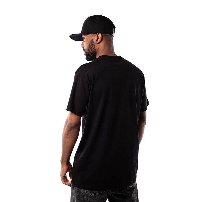 POLERA HOMBRE GRIZZLY GRIPTAPE PRINT SCRIPT LOGO VERDE NEGRO - 5