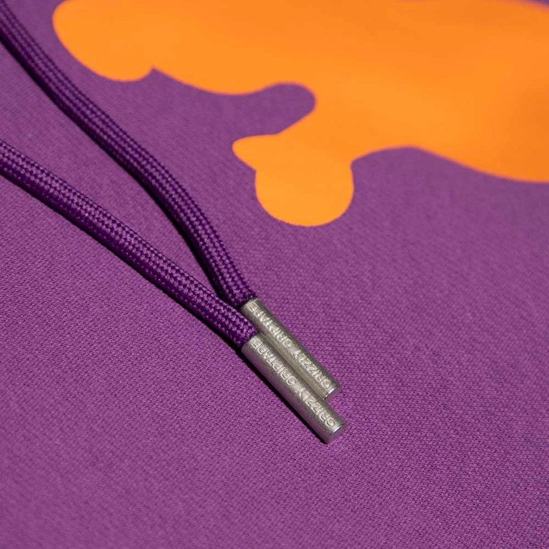 POLERON HOODIE HOMBRE GRIZZLY GRIPTAPE OG BEAR BURGUNDY - 2