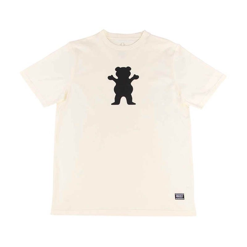 POLERA HOMBRE GRIZZLY GRIPTAPE OG BEAR NEGRO VERDE - 1