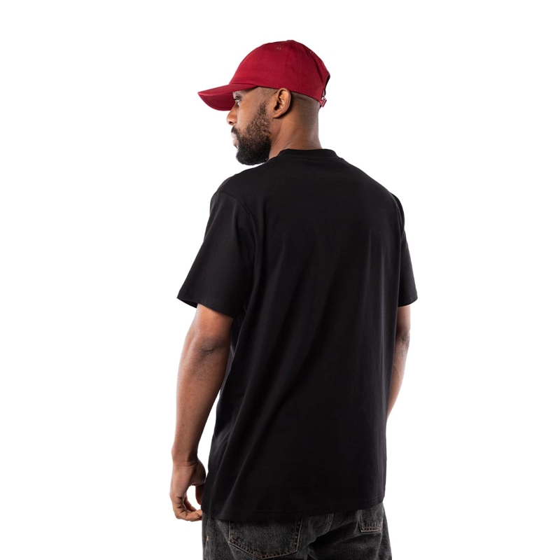 POLERA HOMBRE GRIZZLY GRIPTAPE PRINT SCRIPT LOGO OFF BLACK - 2