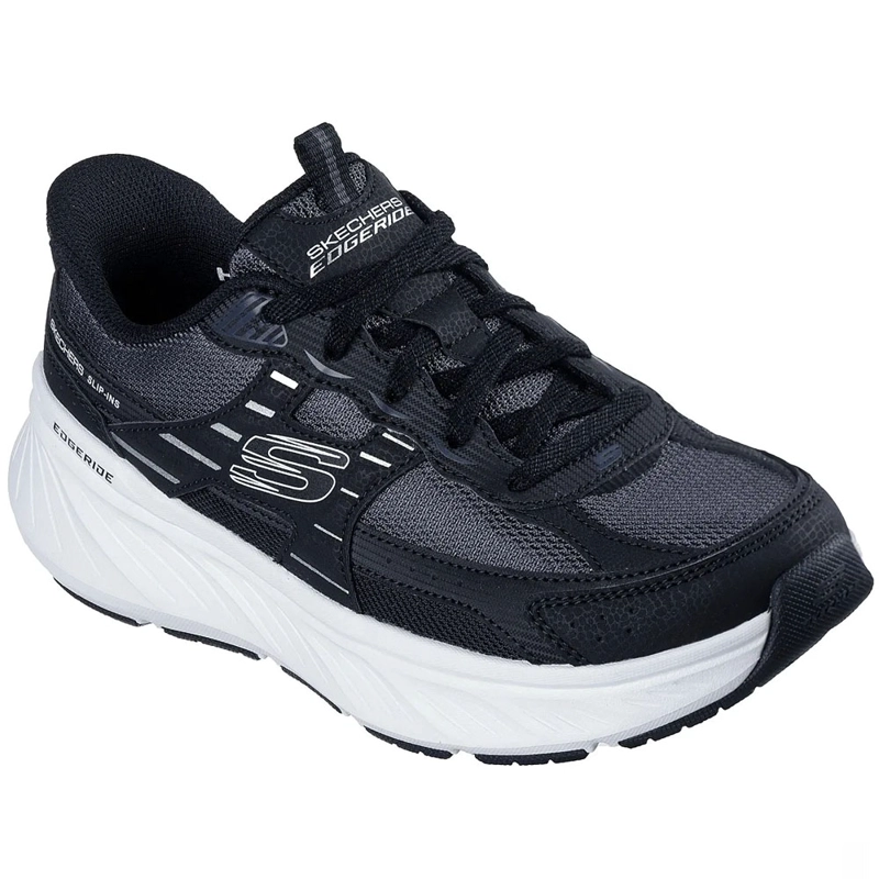ZAPATILLAS MUJER SKECHERS SLIP-INS EDGERIDE - RETRO REMIX NEGRO 150497-BKW - 3