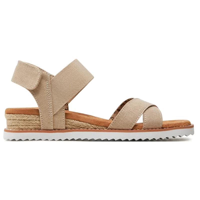 SANDALIAS MUJER SKECHERS DESERT KISS - SECRET BEIGE - 1
