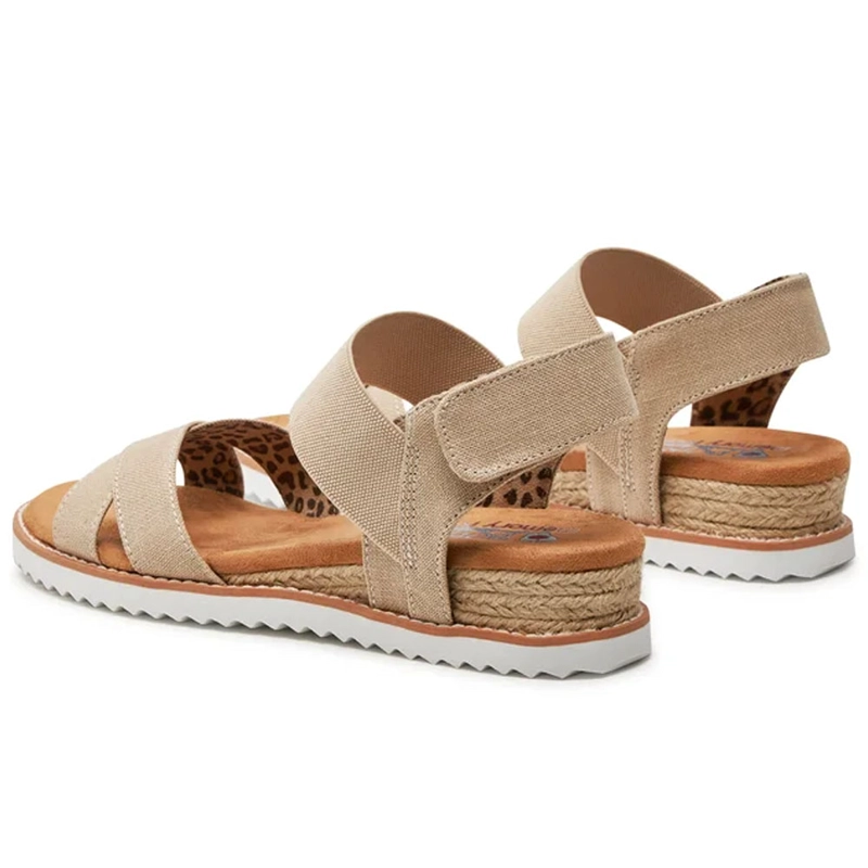 SANDALIAS MUJER SKECHERS DESERT KISS - SECRET BEIGE - 4