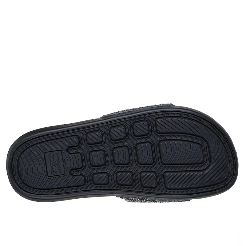 SANDALIAS MUJER SKECHERS LOW SLIDER-PRINTLICIOUS 186090-BKGY - 5