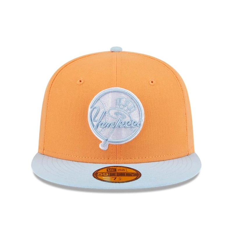 JOCKEY GORRA NEW ERA 59FIFTY MLB NEW YORK YANKEES COLOR PACK NARANJO CAP - 1