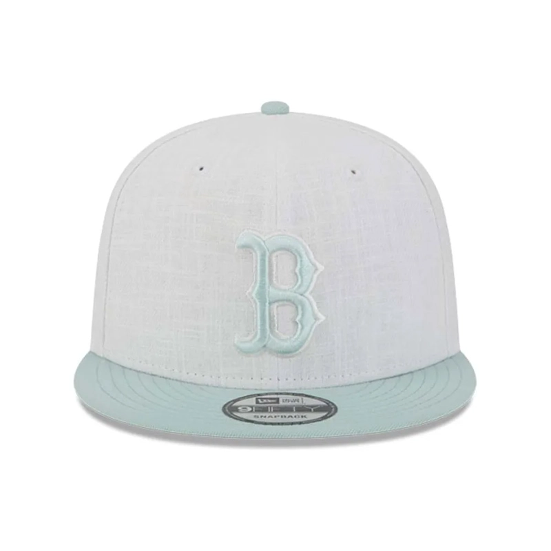 JOCKEY GORRA NEW ERA 9FIFTY BOSTON RED SOX MINTY BREEZE MLB WHITE OSFM