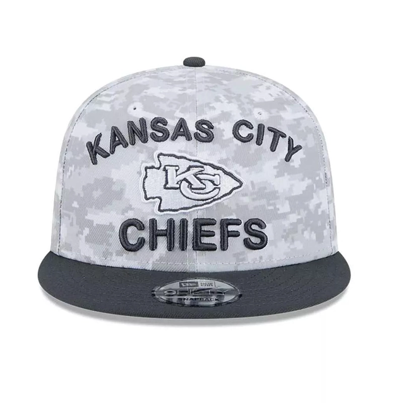 JOCKEY GORRA NEW ERA 9FIFTY CHIEFS NFL STS CHARCOAL - 1
