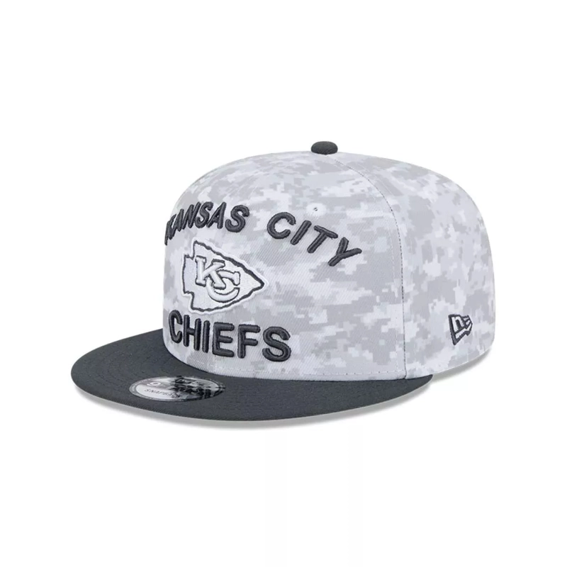 JOCKEY GORRA NEW ERA 9FIFTY CHIEFS NFL STS CHARCOAL - 3