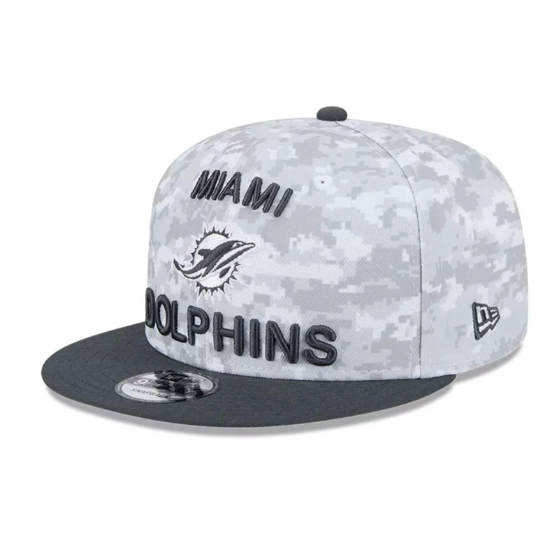 JOCKEY GORRA NEW ERA 9FIFTY NFL MIAMI DOLPHINS 2024 SIDELINE STORM - 3