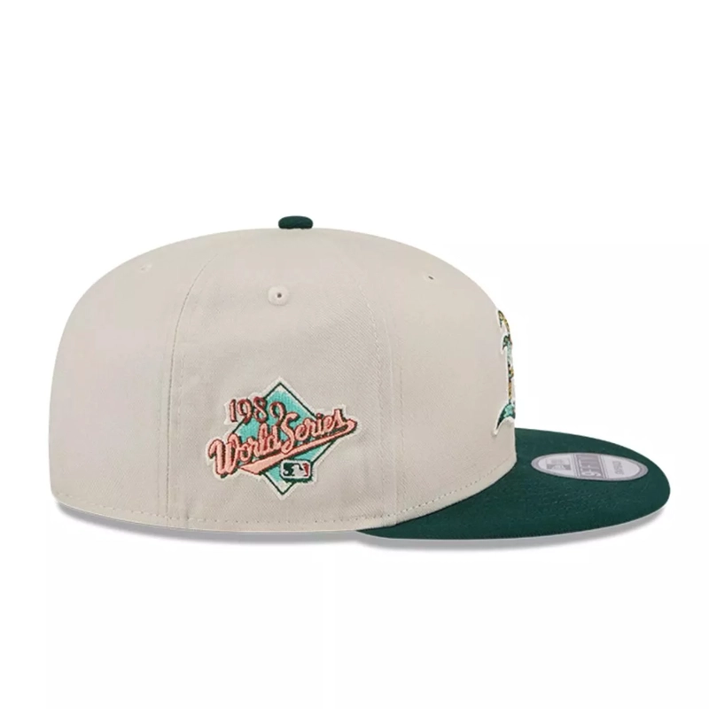 JOCKEY GORRA NEW ERA FLORAL FILL MLB OAKLAND ATHLETICS STONE - 4