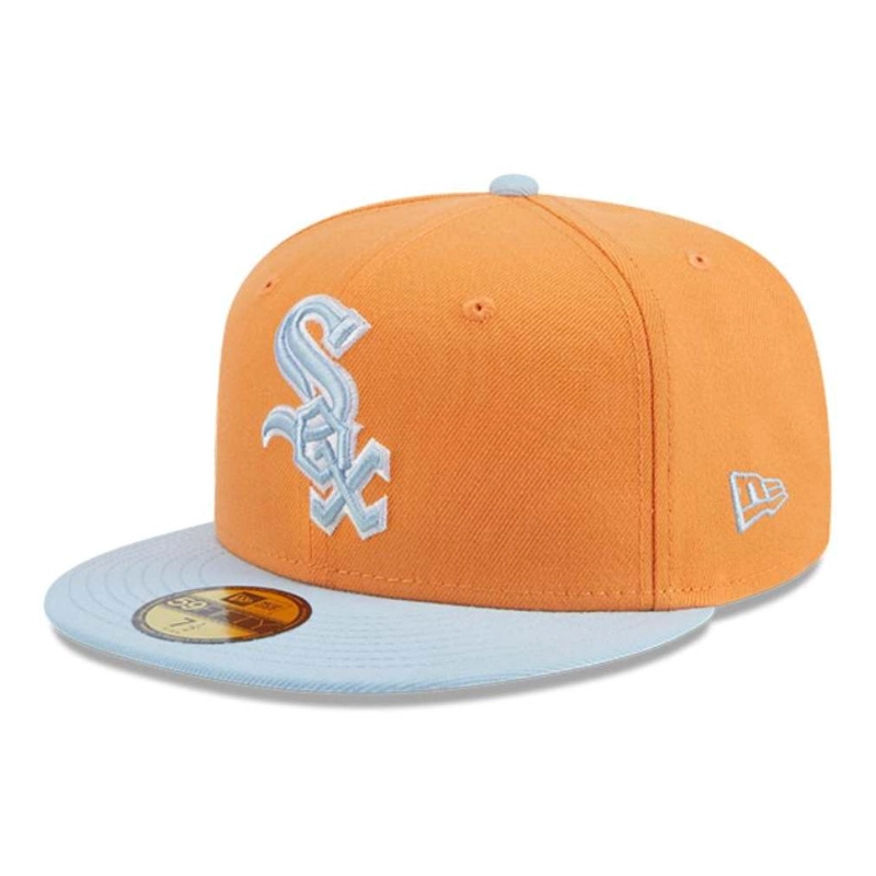 JOCKEY GORRA NEW ERA 59FIFTY MLB CHICAGO WHITE SOX COLOR PACK NARANJO CAP - 3