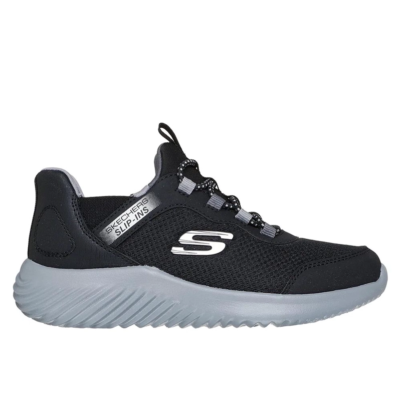 ZAPATILLAS NIÑOS SKECHERS SLIP-INS BOUNDER - BRISK-BURST NEGRO 403822L-BKCC - 1