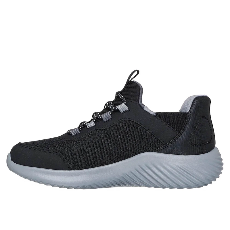 ZAPATILLAS NIÑOS SKECHERS SLIP-INS BOUNDER - BRISK-BURST NEGRO 403822L-BKCC - 2
