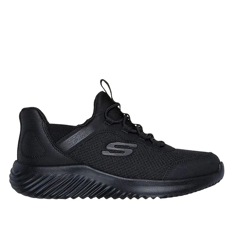 ZAPATILLAS ESCOLARES DEPORTIVAS NIÑO SKECHERS SLIP-INS BOUNDER 403822L-BBK - 1