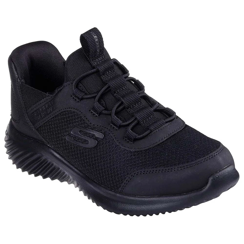 ZAPATILLAS ESCOLARES DEPORTIVAS NIÑO SKECHERS SLIP-INS BOUNDER 403822L-BBK - 5