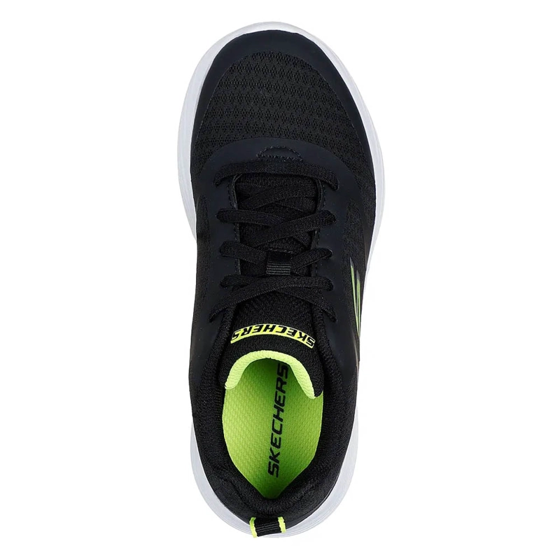 ZAPATILLAS ESCOLARES DEPORTIVAS NIÑO SKECHERS GO RUN 400 V2 405097L-BKYL - 3