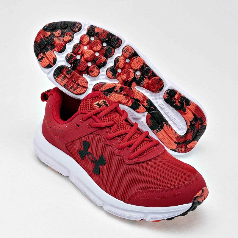 ZAPATILLAS RUNNING HOMBRE UNDER ARMOUR CHARGED ASSERT 10 ROJO - 2