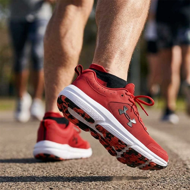 ZAPATILLAS RUNNING HOMBRE UNDER ARMOUR CHARGED ASSERT 10 ROJO - 3
