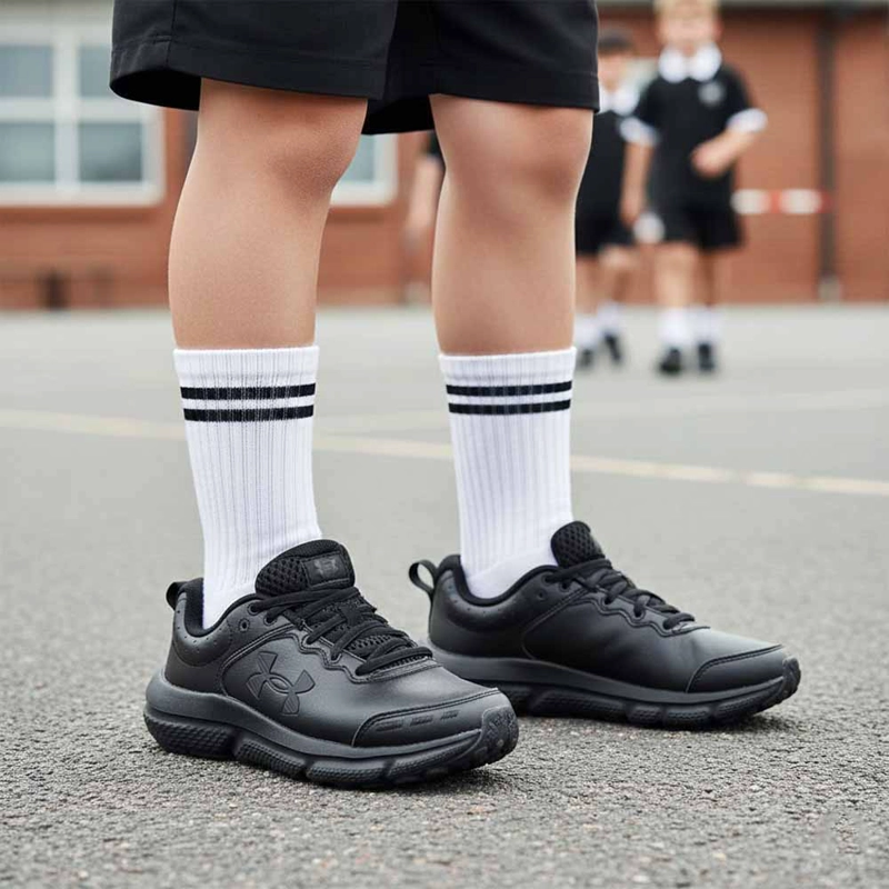 ZAPATILLAS NIÑOS URBANAS UNDER ARMOUR ASSERT 10 NEGRO - 2