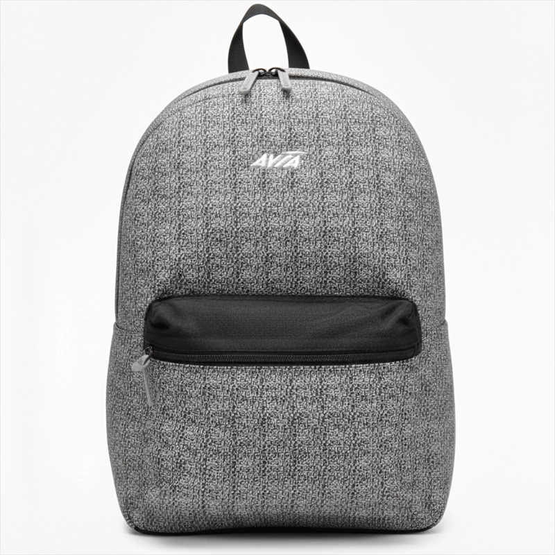 MOCHILA URBANA TEXTIL AVIA GRIS - 1