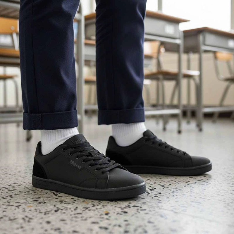 ZAPATILLAS NEGRAS HOMBRE KAPPA LOGO TANGO JET - 2