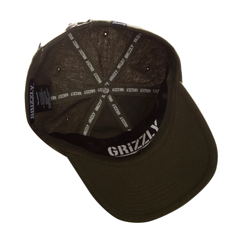 JOCKEY VERDE GRIZZLY GRIPTAPE OG BEAR MINI DAD HAT - 2