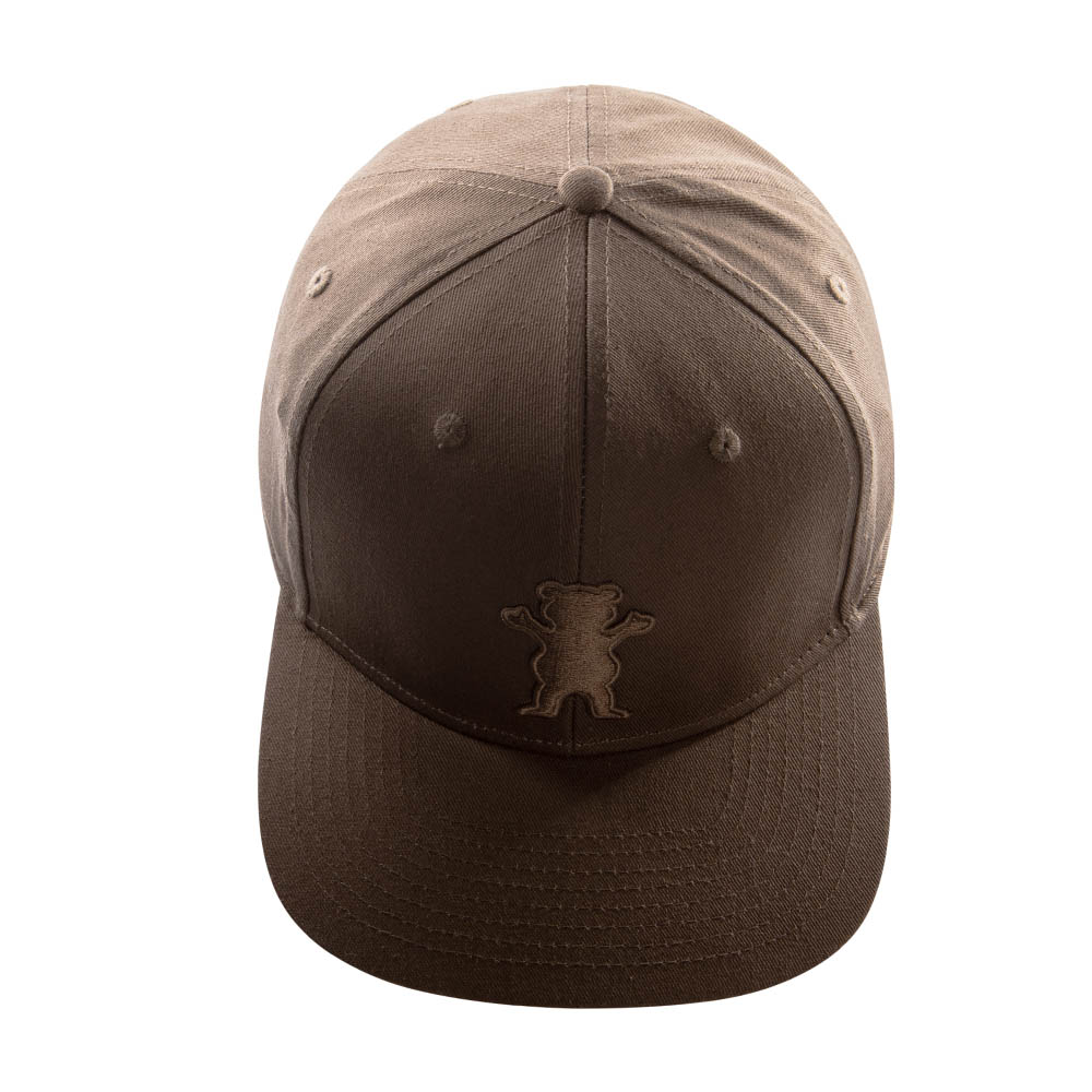 JOCKEY CAFE  GRIZZLY GRIPTAPE OG BEAR SNAPBACK RAISED EMBROIDERY - 4