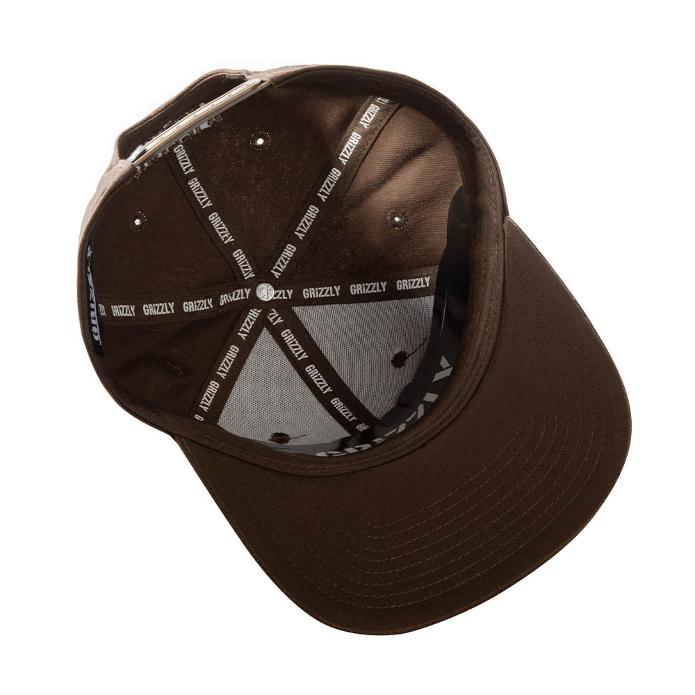 JOCKEY CAFE  GRIZZLY GRIPTAPE OG BEAR SNAPBACK RAISED EMBROIDERY - 6