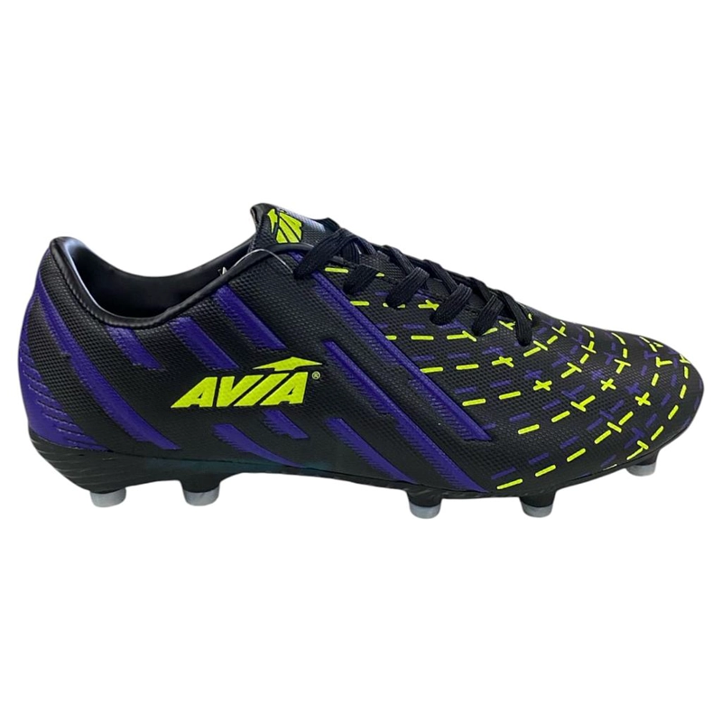 ZAPATOS DE FUTBOL AVIA SUN NEGRO AZUL - 1