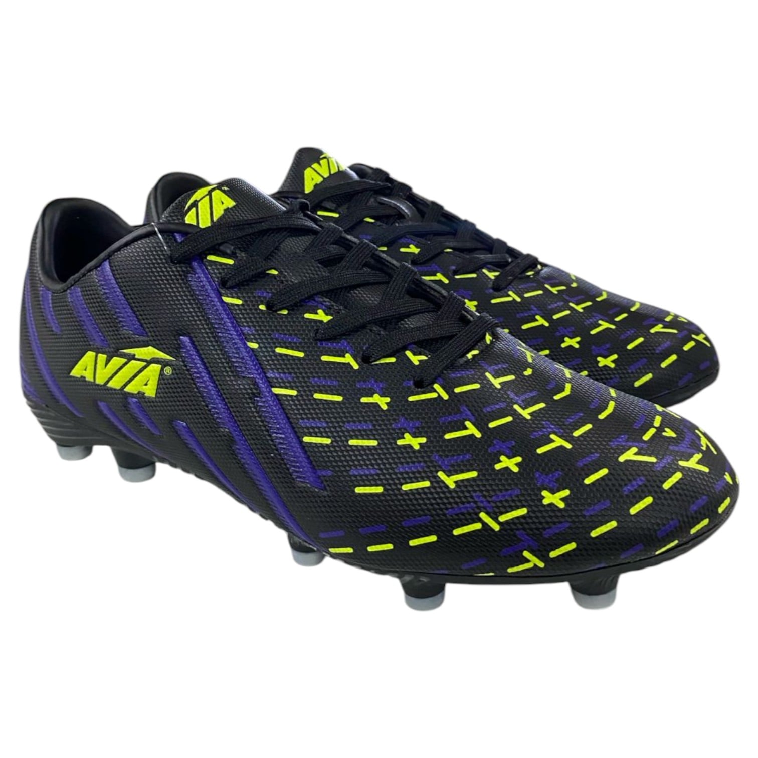 ZAPATOS DE FUTBOL AVIA SUN NEGRO AZUL - 3