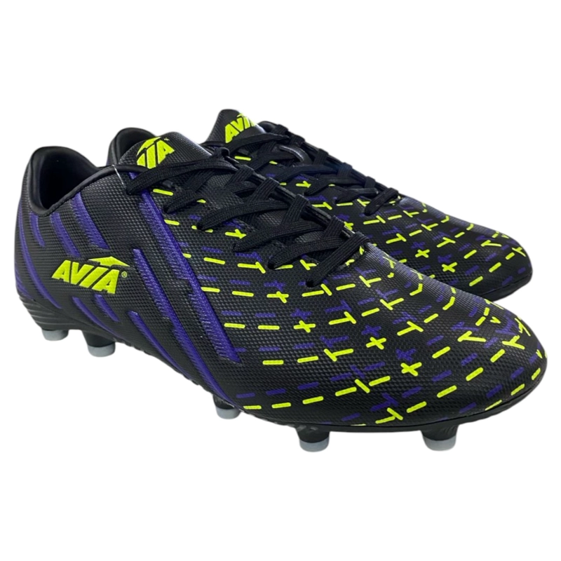 ZAPATOS DE FUTBOL AVIA SUN NEGRO AZUL - 3
