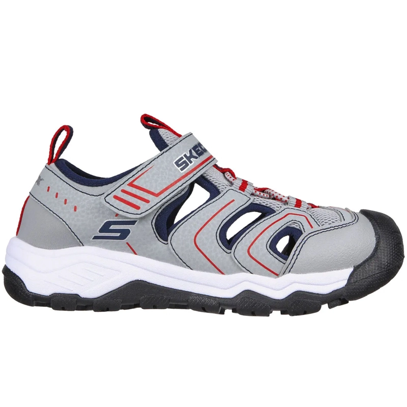 SANDALIAS URBANAS NIÑOS SKECHERS SOLAR QUEST GRIS - 1