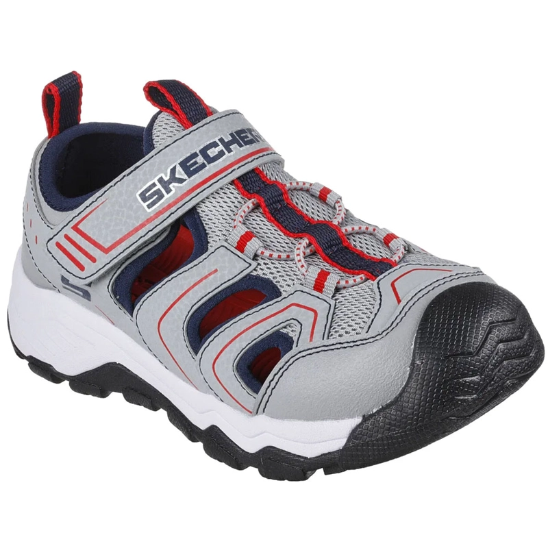 SANDALIAS URBANAS NIÑOS SKECHERS SOLAR QUEST GRIS - 3
