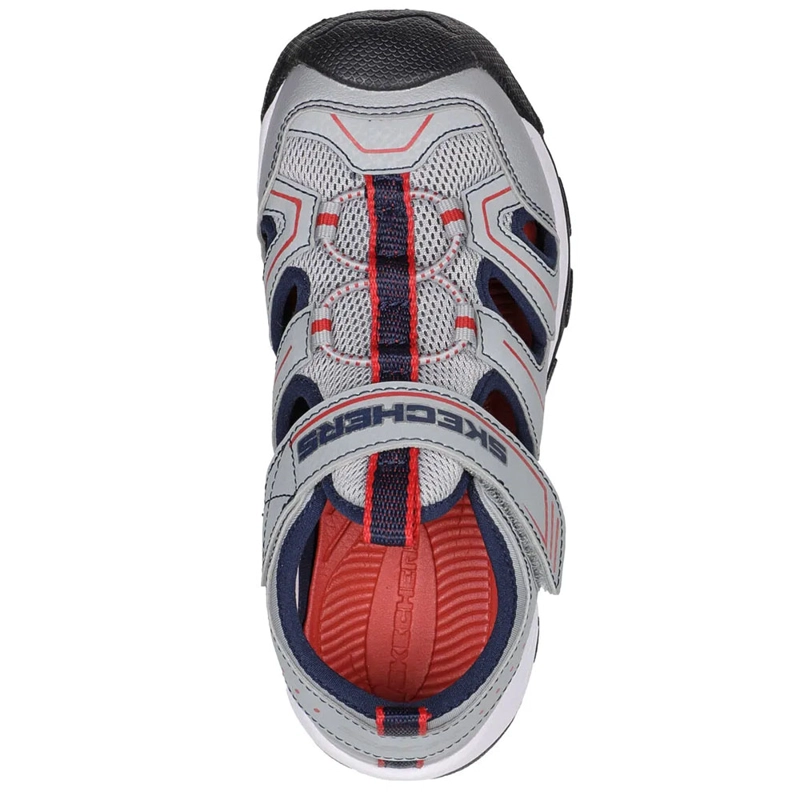 SANDALIAS URBANAS NIÑOS SKECHERS SOLAR QUEST GRIS - 4