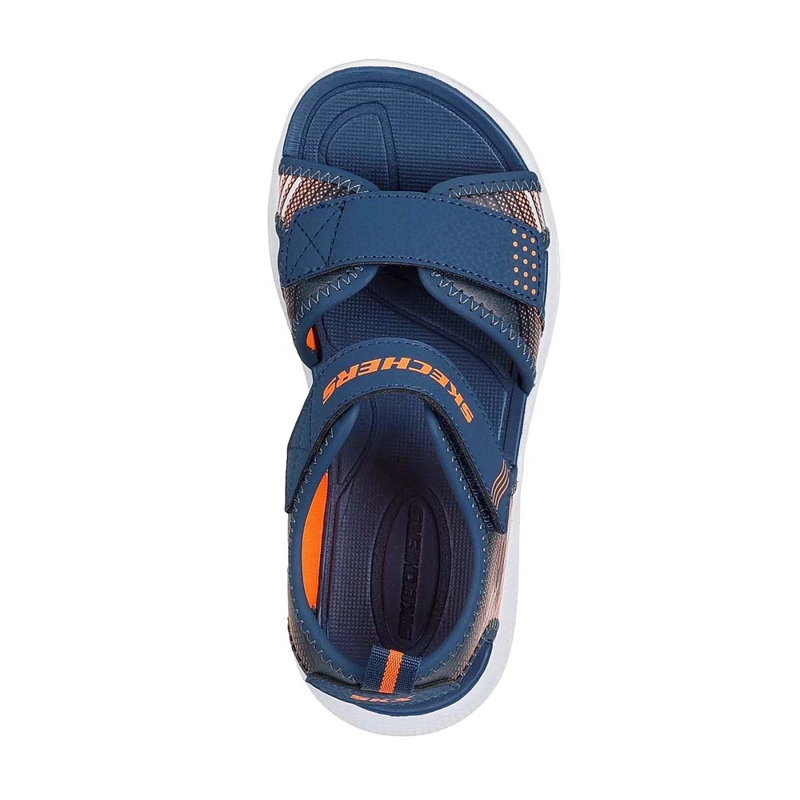 SANDALIAS URBANAS NIÑOS SKECHERS MICROSPEC-SPLASH AZUL - 5