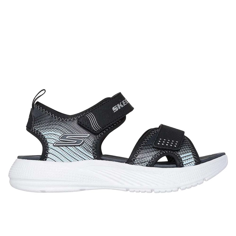 SANDALIAS URBANAS NIÑOS SKECHERS MICROSPEC-SPLASH NEGRO - 2